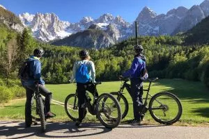 Connect with nature and fellow cyclists in the Alps