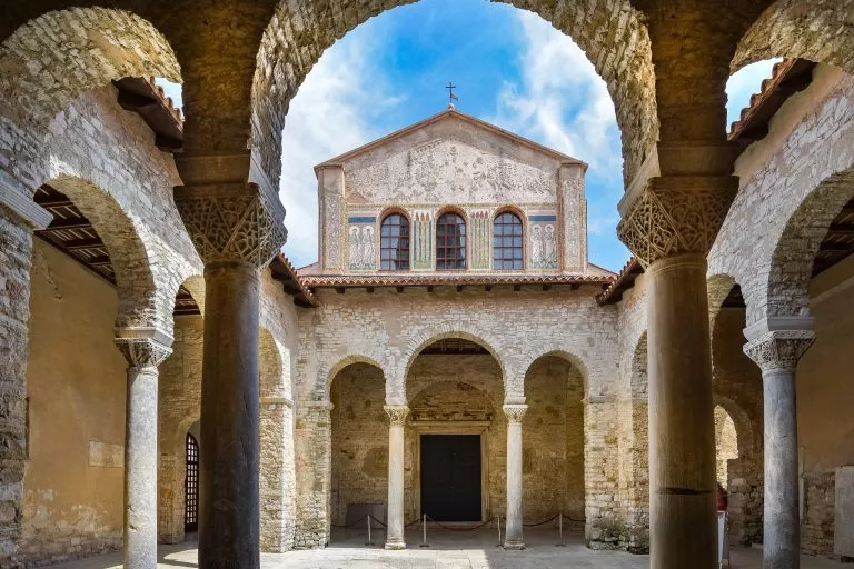 Die Euphrasius-Basilika in Poreč / Kroatië