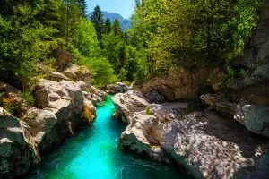 Lose yourself in the moment at the Great Soča Gorges