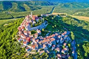 Ascend to Motovun for stunning views and rich history