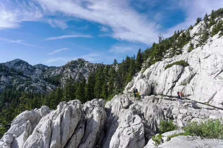 Paklenica hikers scaled