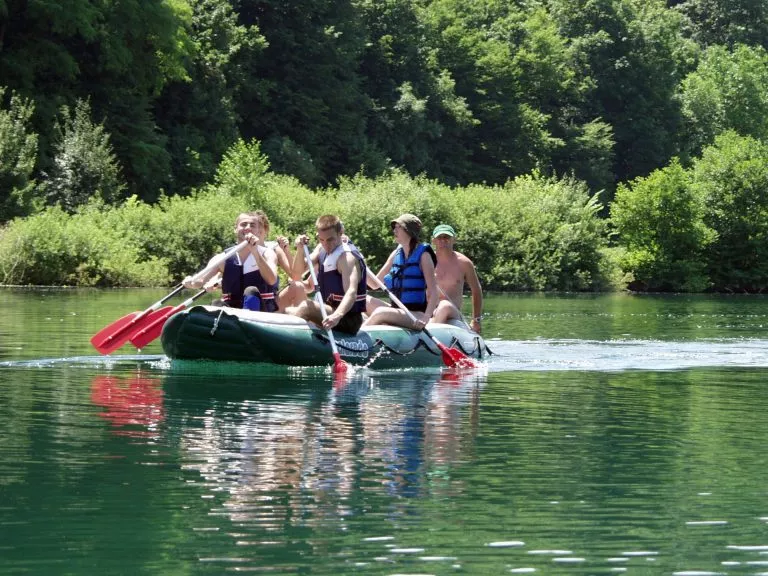 Rafting croatia river